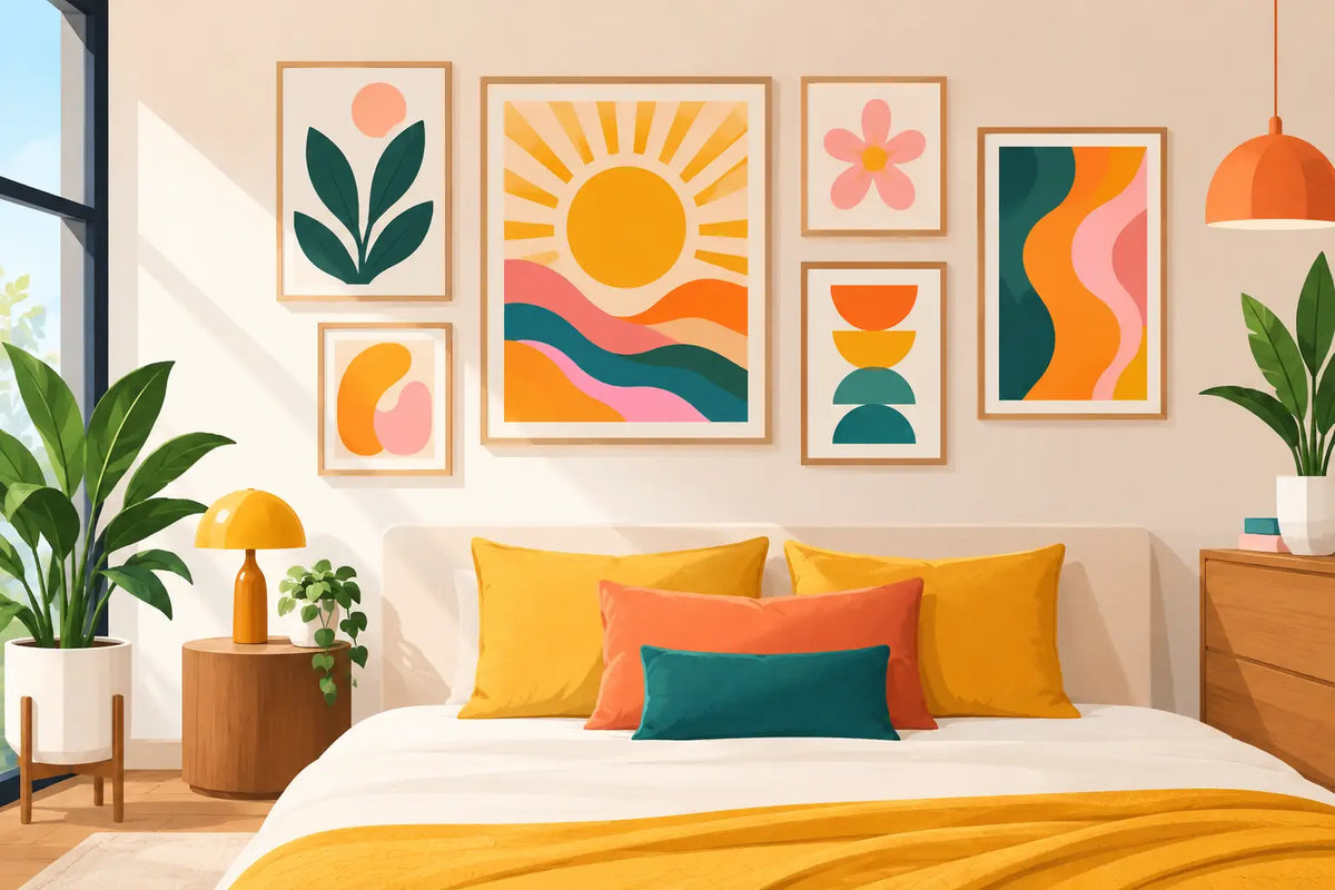Dopamine Decor Wall Art for Rooms With Energy