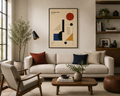 Geometric No. 01 Bauhaus Wall Art – Abstract Geometric Print – Mid Century Modern Poster