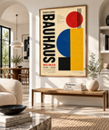 Staatliches Bauhaus Exhibition Poster – Weimar 1919–1925 – Vintage Geometric Wall Art
