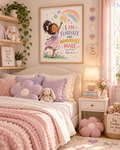 Psalm 139:14 Kids Bible Verse Wall Art – Fearfully and Wonderfully Made Christian Nursery Print