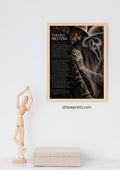 Strange Meeting by Wilfred Owen – WWI Poetry Wall Art – Expressionist War Print